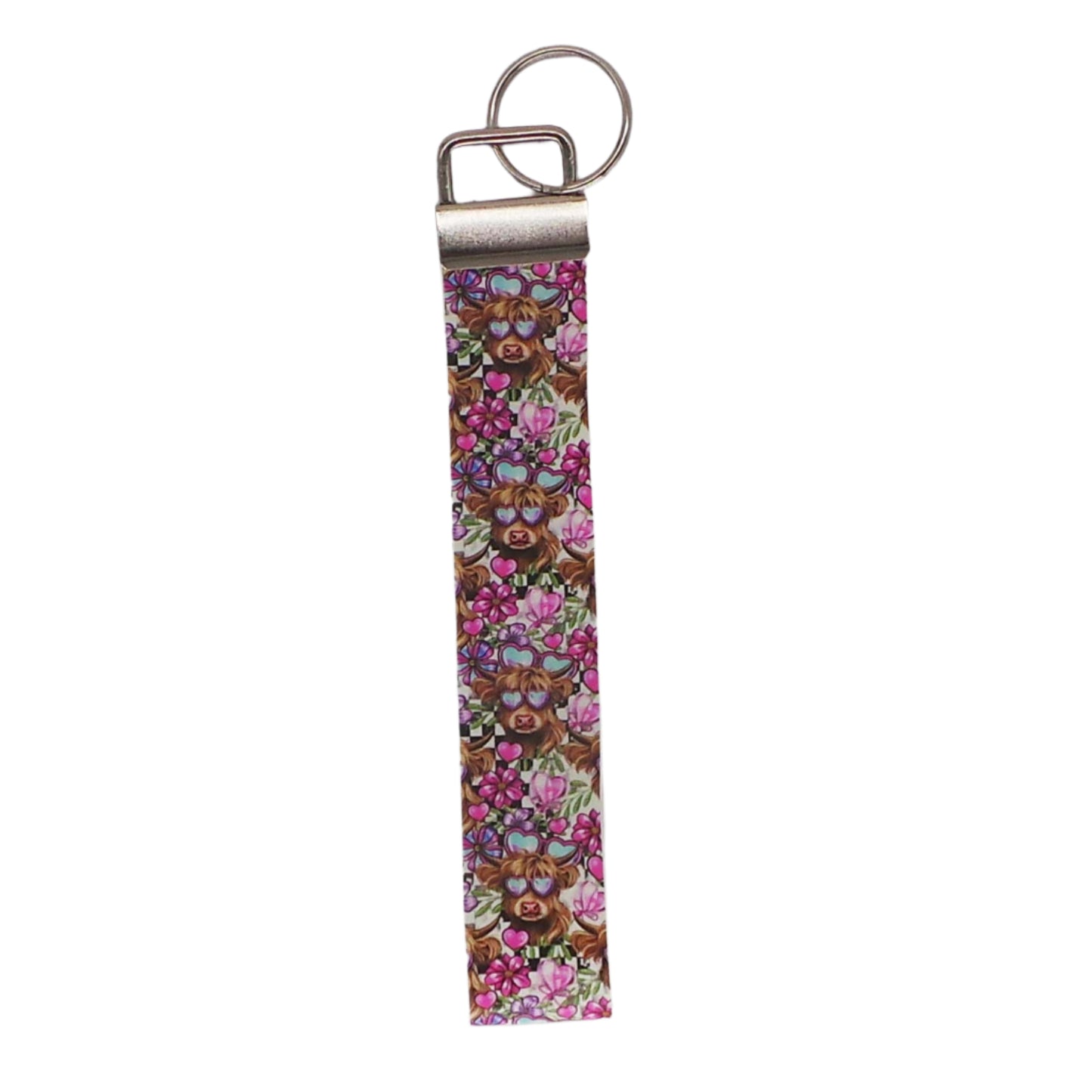 Cow in Sunnies Key Fob