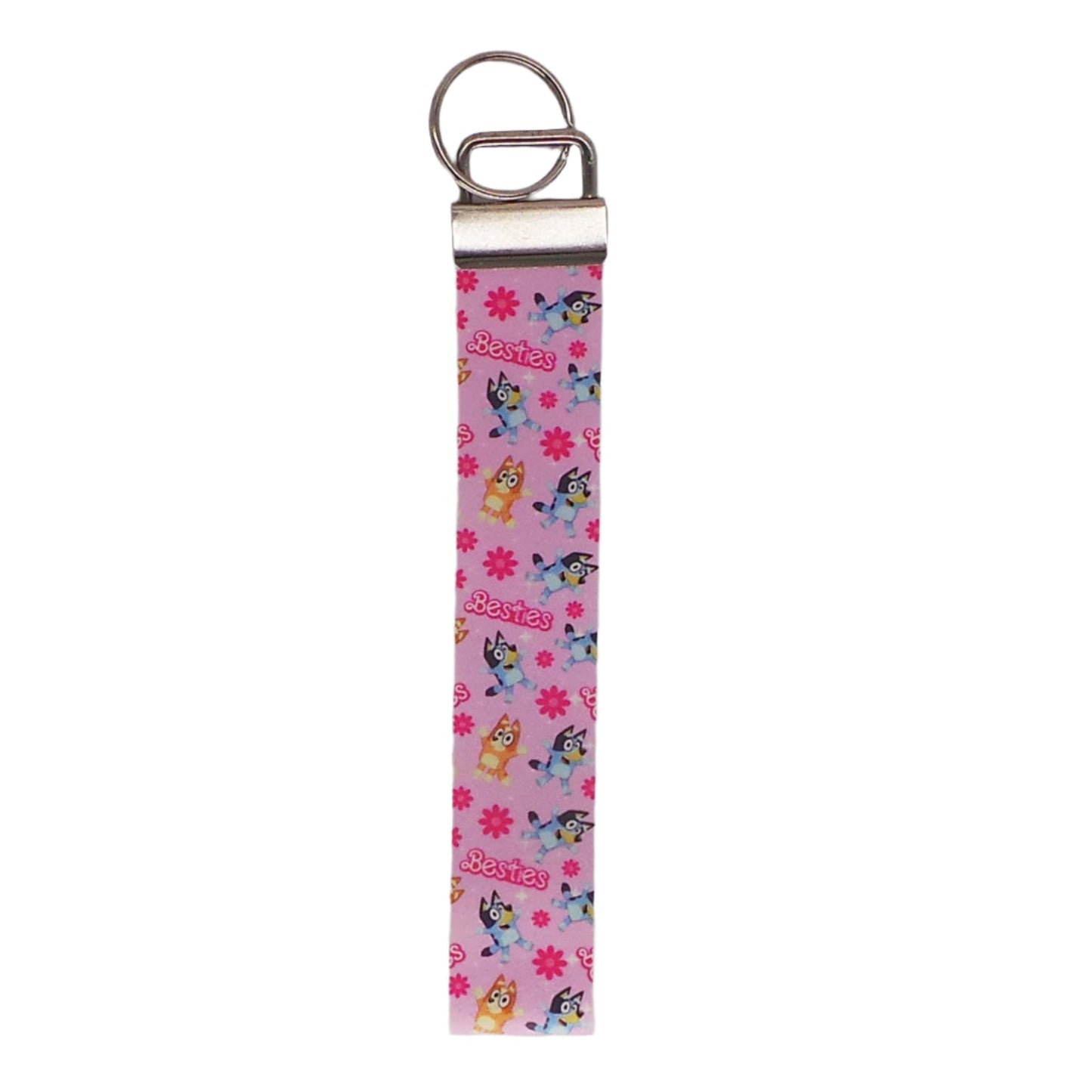 Pink Besties Key Fob