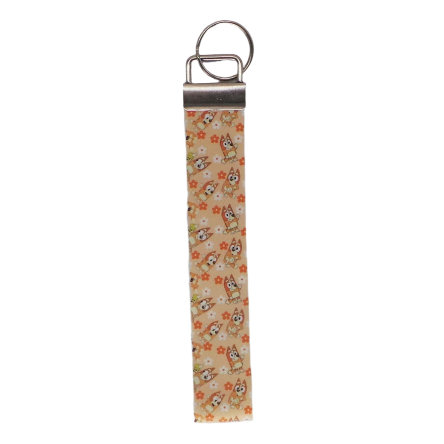 Orange Heeler Key Fob