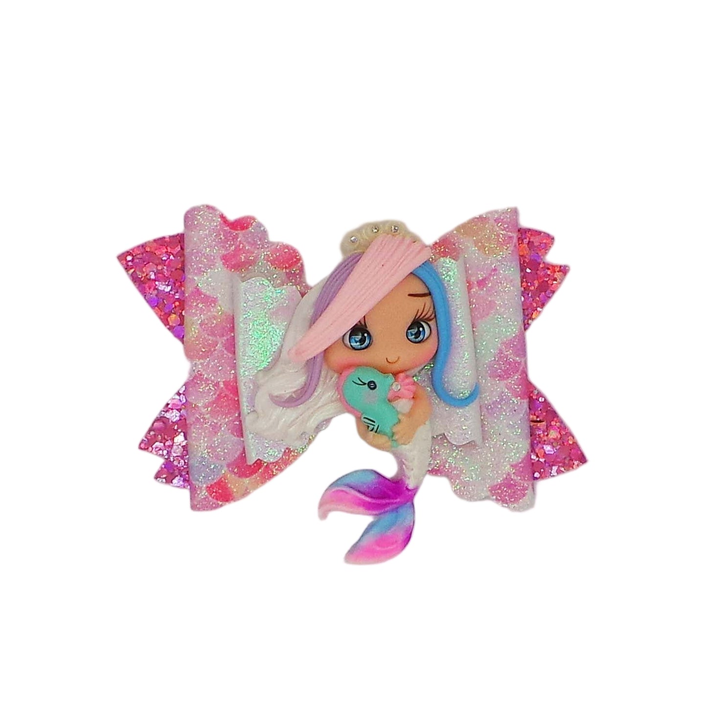 Pink Glitter Mermaid