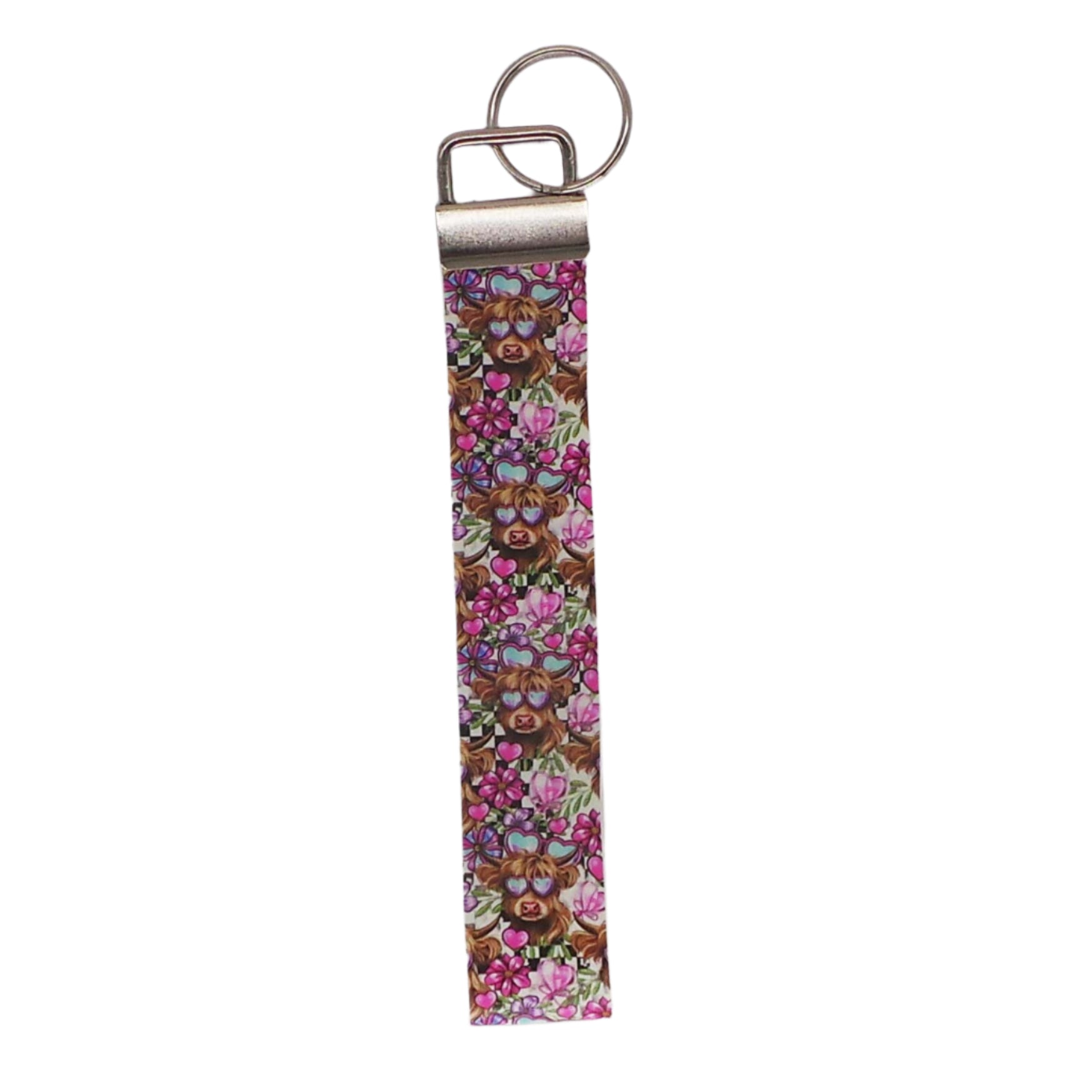 Cow in Sunnies Key Fob
