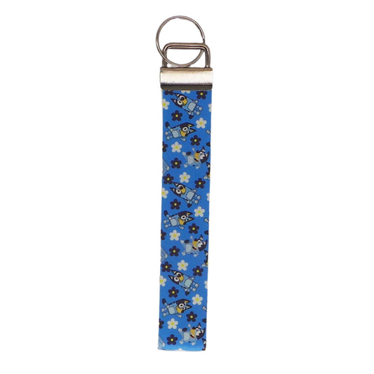 Blue Bluey Key Fob