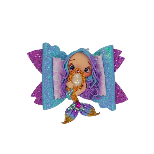 Blue Glitter Mermaid