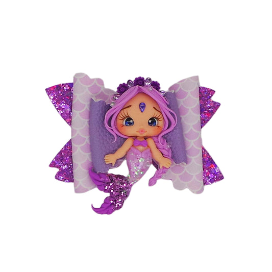 Purple Glitter Mermaid