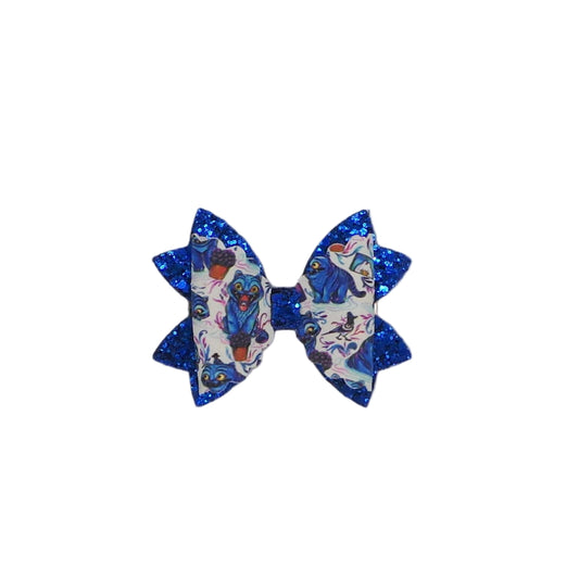 K-Pop Blue Cat Bow