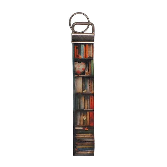 Books Print 4 Key Fob